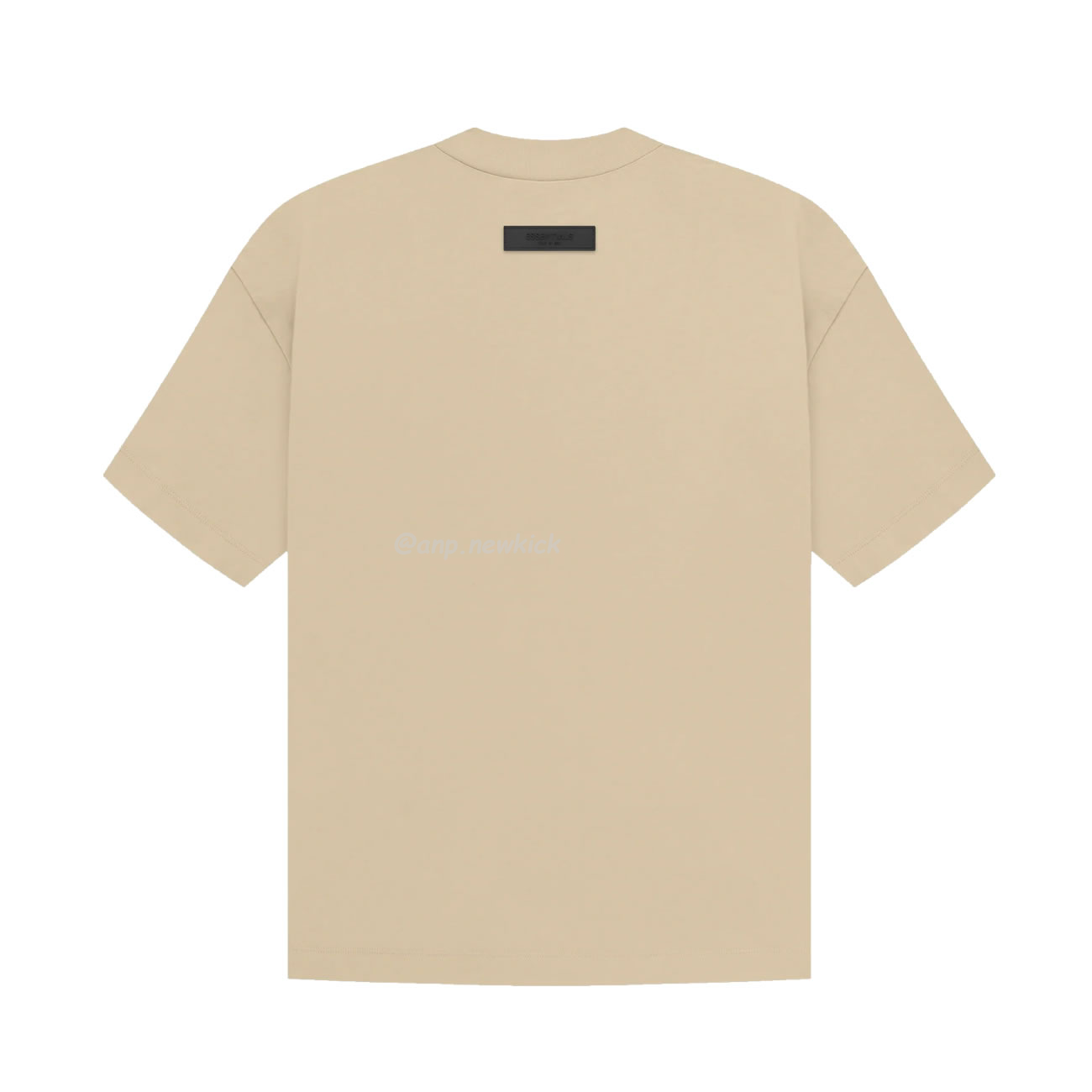 Fear Of God Essentials Fog Logo Letter Short Sleeve T Shirt Plum Purple (3) - newkick.app